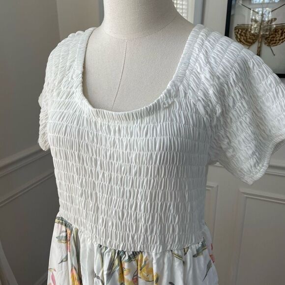 NWT torrid Mini Challis Smocked Dress 2 2X - Picture 6 of 10